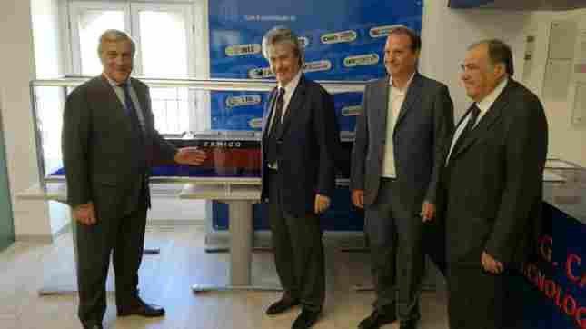 SHIPPING Tajani in visita all Istituto Caboto Gaeta -