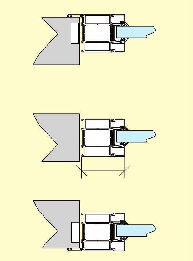 37 VETRATA FISSA VITREX-F2 EI 30 - EI 60 Vetrata fissa Tagliafuoco in alluminio, conforme alle UNI EN 1364-1 e denominata Vitrex - F2.