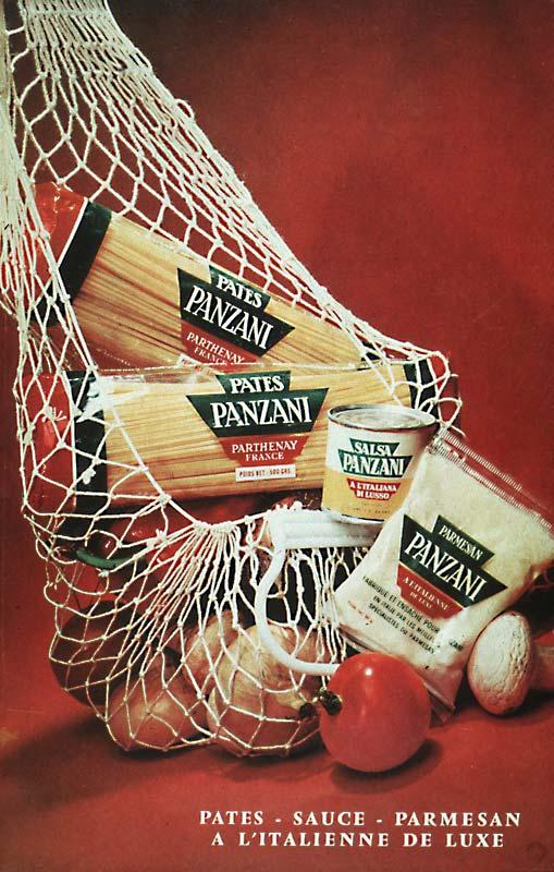 Ancoraggio (3): interpretazione ideologica Nella pubblicità Panzani, per esempio, la scritta A l italienne de luxe