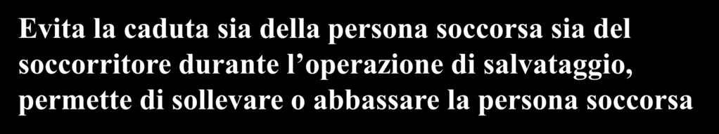 Sistema di arresto caduta Arresta la caduta e limita la forza d urto sul corpo del lavoratore durante l arresto