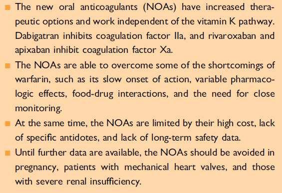 New Oral Anticoagulants