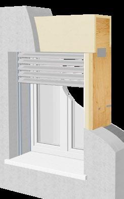 funzione delle prestazioni termiche e acustiche desiderate. MONOBLOCCHI 1. Cassonetto 2.