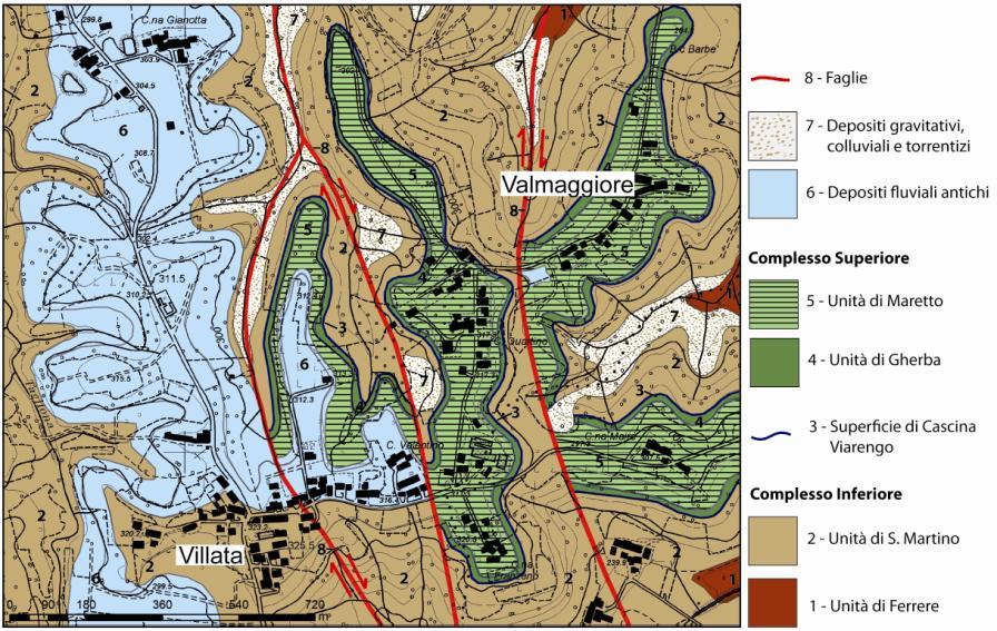 ASSETTO GEOLOGICO Recenti indagini hanno messo in evidenza la presenza di una struttura di tipo fragile a carattere regionale, con andamento rettilineo