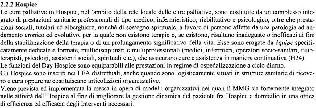 Art. 31, Assistenza sociosanitaria residenziale alle persone nella fase terminale della vita 1.