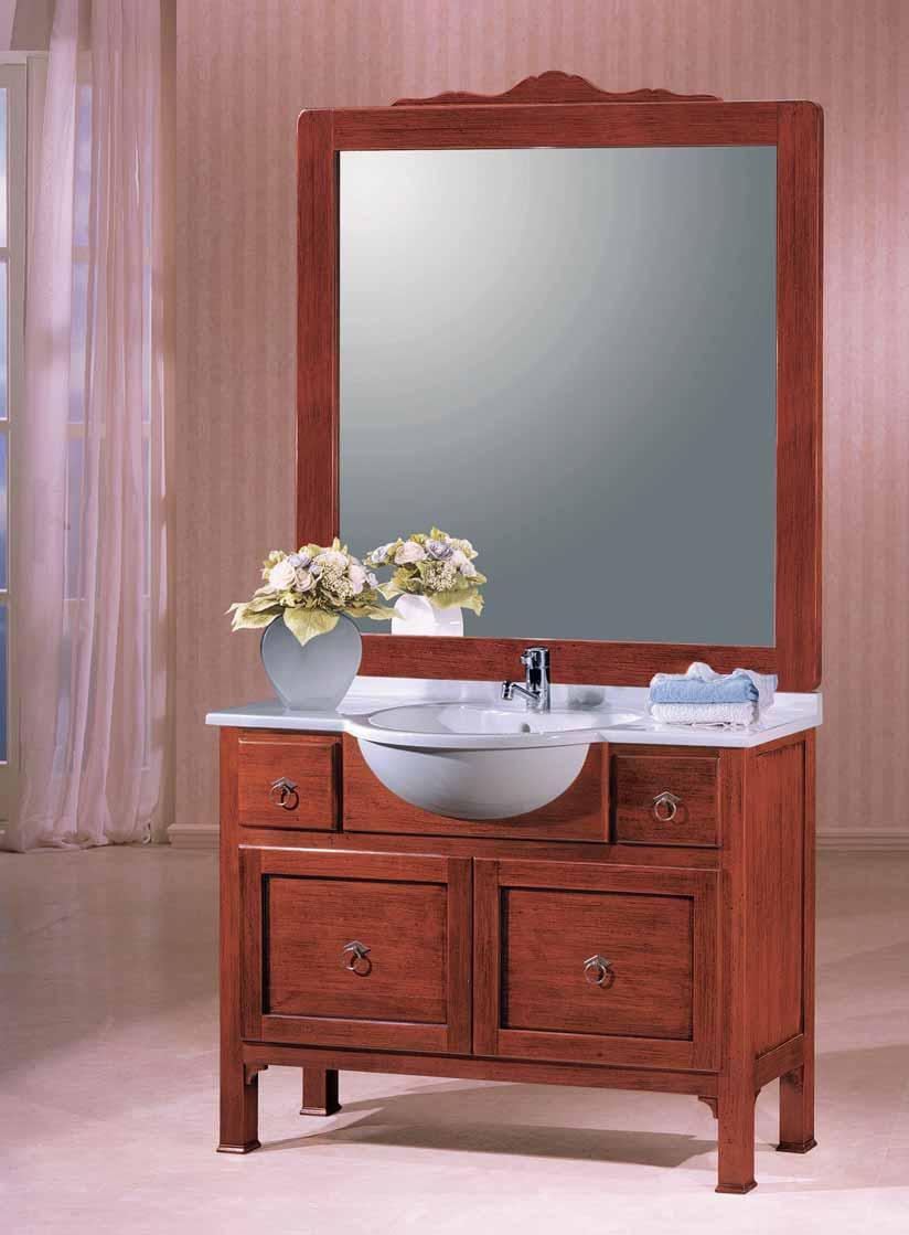 Art. 6240 Mobile bagno in legno vecchio Furniture for