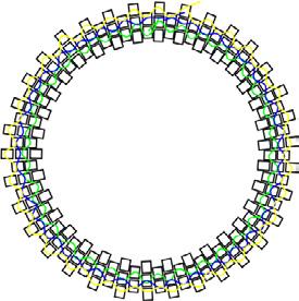 Girocollo Adurant fig. 3 fig. 4 PASSAGGIO 3: Passate ora all incastonatura del cabochon 30X22, che sarà la decorazione della spirale.