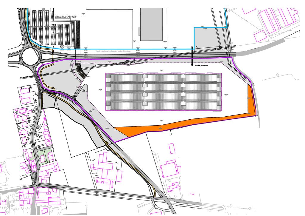 4.3 AMBITO 3 FASCIA BOSCATA A PROTEZIONE DELLE CASCINE Finalità intervento mitigativo Funzione prevalente: mitigazione visiva, raccordo paesaggistico, protezione edifici aziende agricole.