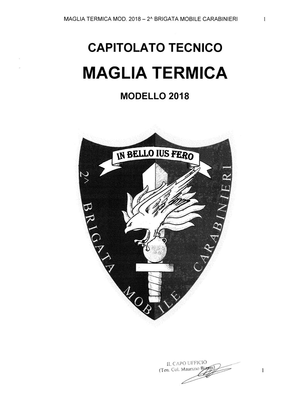 MAGLIA TERMICA MOD.