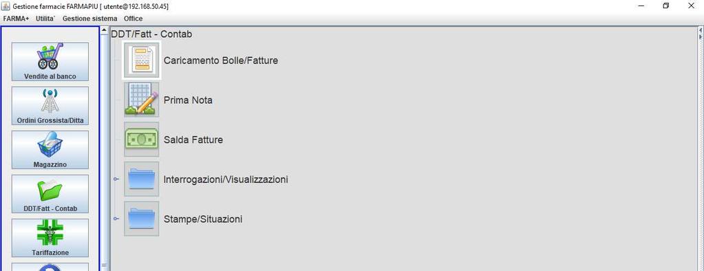 BOLLE FATTURE (Solo versione Grafica) E stato modificato il bottone Caricamento boll in DDT/Fatt Contab Al suo interno