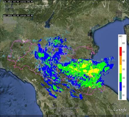 Ravennate e parzialmente la provincia di Forlì-Cesena e