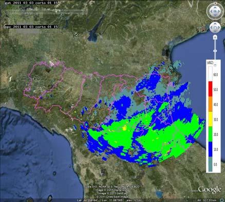 Nella notte fra il 2 ed il 3 un nuovo impulso di precipitazione da