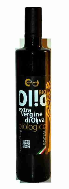 OLIO BIO EXTRA VERGINE DI OLIVA OlioBio è 100% italiano 100% biologico 100% sociale Cerchi un Olio 100% biologico? 100% italiano? buono e pregiato? Sei nel posto giusto!