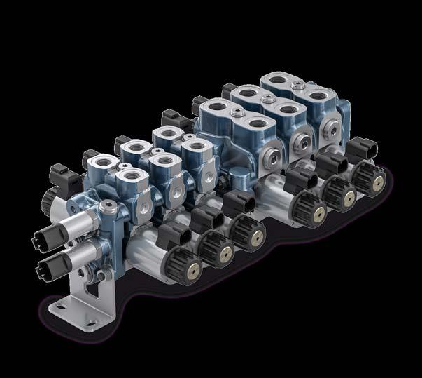 Sistema modulare iattaforma EL Electronic Load Sensing latform La piattaforma EL rappresenta il sistema più evoluto, aperto ai futuri sviluppi dell IO.