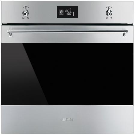 EAN13: 8017709212155 Famiglia: Forno Estetica: Classica Alimentazione: Elettrico Categoria: 60 cm Metodo di Cottura: Termoventilato Colore: Inox antimpronta Sistema di pulizia: Vapor Clean Classe di