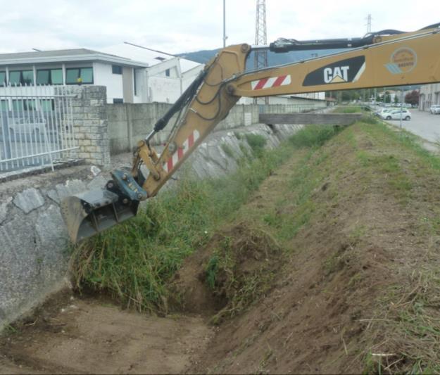 TORRENTE MARDIGNON, risezionamento di un tratto di 500