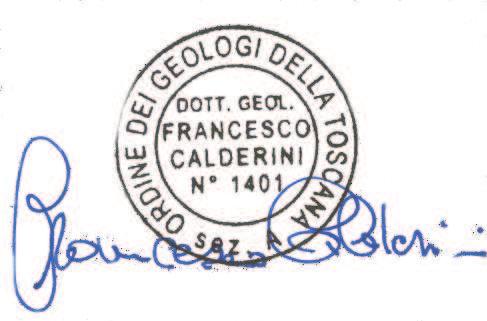 Studio di Geologia Calderini di Dott. Geol. Francesco Calderini via Cairoli, 3 - studio piazza Giaconi, 16 56040 Castellina M.