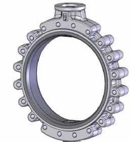 ring perno AISI 8 supporto perno Bronzo 9 vite regolazione AISI acciaio zincato O.ring NBR (BUNA ) O.