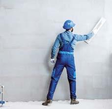 UNO viene applicato a spruzzo direttamente sulla parete, mediante l uso delle comuni macchine per intonaci premiscelati che provvedono al giusto dosaggio dell acqua (ca.
