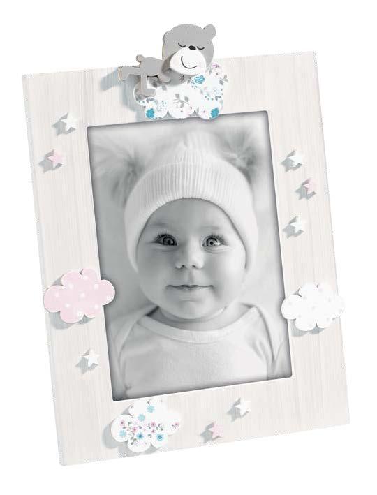 Little bear Kids A1081(F) A1081(C) A1081 - Portafoto in legno / Wooden photo