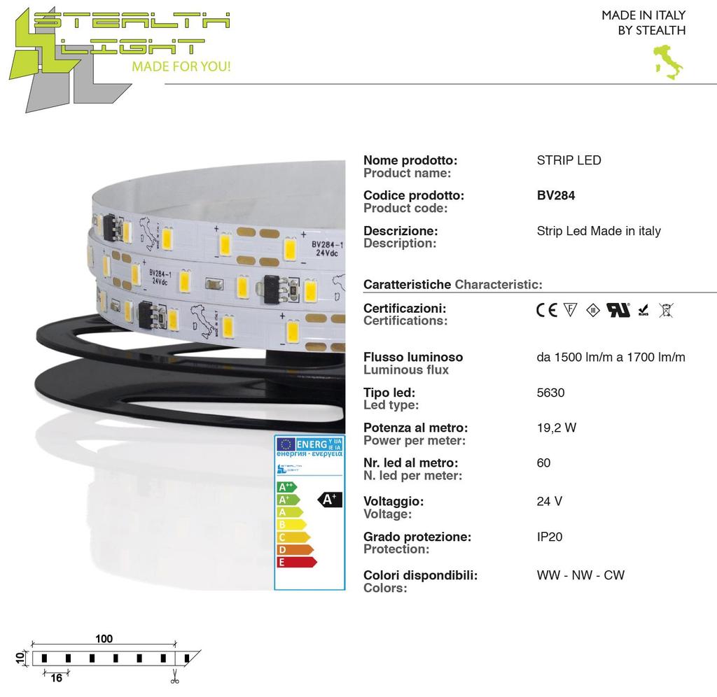 2.4 Apparecchi illuminanti Sono previsti apparecchi d'illuminazione con sorgente luminosa a LED con temperatura di colore 4000 K.