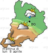 bollettino meteo per la provincia di Bologna weather forecast for the Bologna province Temp MAX 18 C 14 C Vento Wind 35km/h 32km/h Temp.