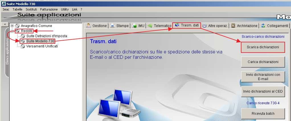 Creazione file Copia Ditte nella Procedura Locale 730/2013 Per creare il file Copia Ditte nella Procedura Locale 730/2013, occorre eseguire i