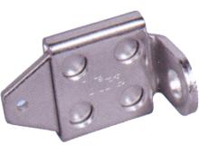 CV675 - Confez. 10.00* - chiusure per cancelli universali in acciaio cementato, temprato e zincato, dimensioni: lunghezza mm.160, larghezza mm.