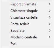 Impostazioni Per impostare PrintBridge: Cliccare con il tasto destro del mouse sull icona del programma presente