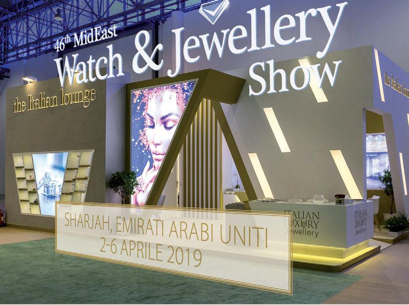 Aperte le adesioni alla fiera di gioielleria degli Emirati Arabi Il MidEast Watch & Jewellery Show, organizzato c/o il moderno Centro Espositivo dell Emirato Arabo di Sharjah, è il primo ed il più
