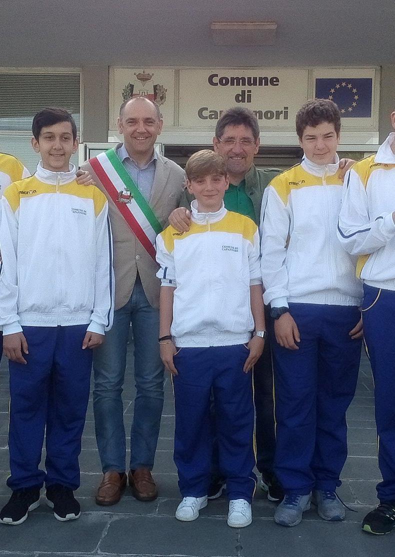 MENESINI RICEVE I RAGAZZI DELL'ORIENTEERING VENERDÌ, 27 MAGGIO 2016 QUESTA MATTINA (27 MAGGIO) IL SINDACO LUCA MENESINI HA RICEVUTO I RAGAZZI CAPANNORESI CHE RAPPRESENTERANNO LA TOSCANA ALLA FASE