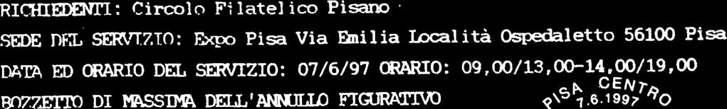 07/6/97 ORARIO: