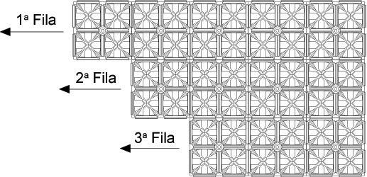 1 L aggancio a piena sovrapposizione del multimodulo permette una posa rapida e veloce. 2 MULTIMODULO può essere posato in opera anche su fondi parzialmente preparati.