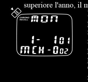 Il numero più grande è l ultimo tempo memorizzato mentre il più piccolo è il primo in memoria.