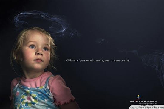 I bambini con genitori fumatori vanno prima