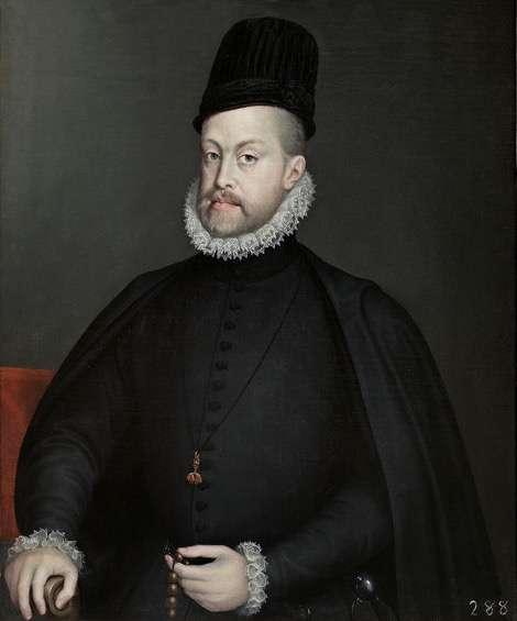 1565  Filippo II, anni