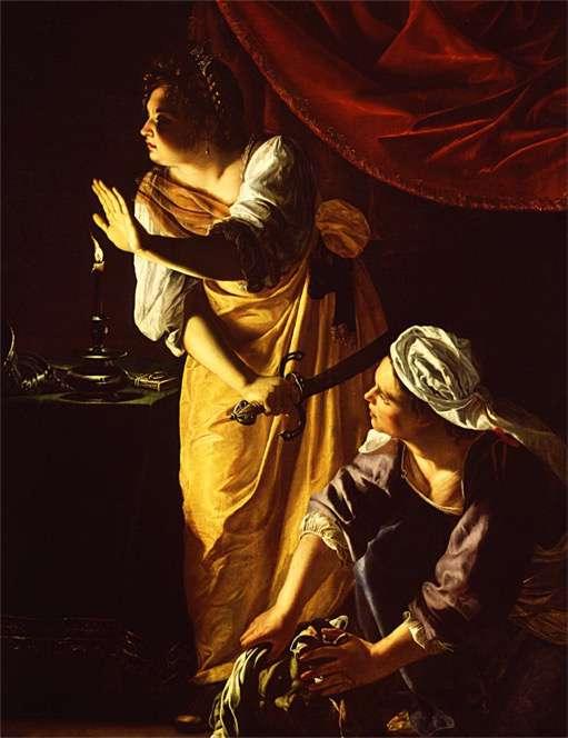 Artemisia Gentileschi, Giuditta e la