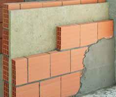 MURI Le nuove murature di divisione tra le unità immobiliari saranno realizzate con mattoni pieni e su
