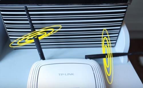 Di seguito un esempio: Le antenne delle IP Cam 1, 2 e 3 sono orientate in modo corretto.