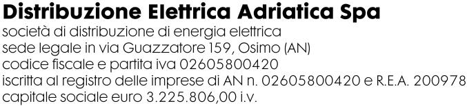 Regolamento di esercizio in parallelo con rete BT DEA S.p.a. di impianti di produzione (AUTOCERTIFICAZIONE) G.