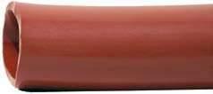 RIVESTIMENTO RULLI SILICONE ROSSO Descrizione: Tubo in silicone calibrato di colore rosso con superficie e interno lisci.