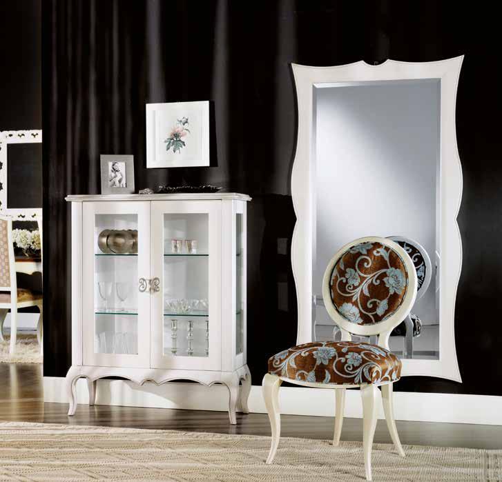 P3003 Vetrinetta 2 porte 2 doors small display cabinet L.98 - P.38 - H.121 Art.