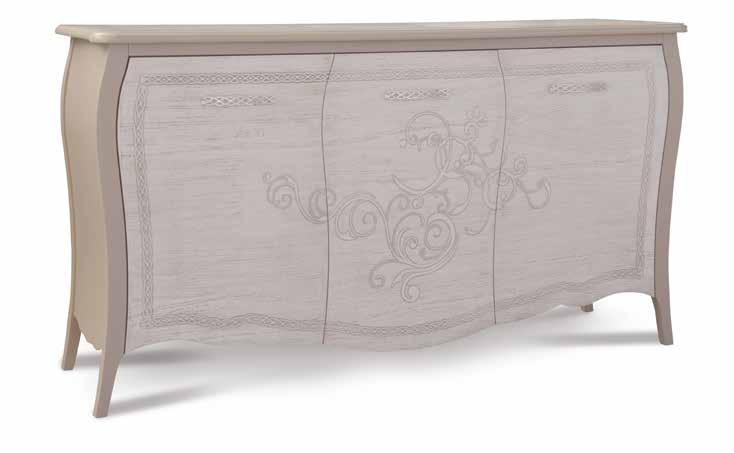 P4006 Credenza 2 porte 4 cassetti 2 doors  P4005