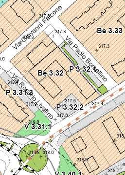 123 viene integrato aggiungendo al comma b parcheggi in progetto - il parcheggio in dismissione su via F.lli Cervi con sigla p 1b.4.