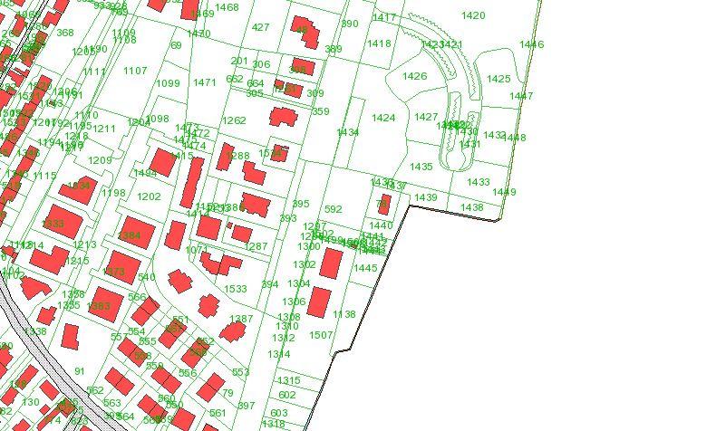 6. PROGETTO DELLA RETE DI FOGNATURA Nell estratto di mappa N.C.T., la zona è compresa nel comune di Albignasego foglio n. 1 mappale 592. l intera superficie oggetto dell intervento è di mq. 1.530 circa.