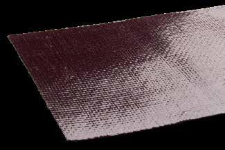 37 Geomembrane di impermeabilizzazione Le geomembrane di impermeabilizzazione previste nei sistemi fondo e copertura sono prodotte per laminazione di due film di polietilene a bassa densità su di un