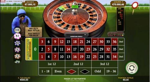 Regolamento Frankie Dettori s Jackpot Roulette La Frankie Dettori s Jackpot Roulette appartiene alla famiglia dei Giochi di sorte a quota fissa.