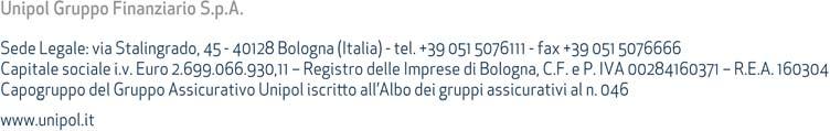 COMUNICATO STAMPA UNIPOL GRUPPO FINANZIARIO S.P.A.: ASSEMBLEA ORDINARIA E STRAORDINARIA DEGLI AZIONISTI ATTRIBUITA AL CONSIGLIO DI AMMINISTRAZIONE LA DELEGA AD AUMENTARE IL CAPITALE SOCIALE PER MASSIMI EURO 1.