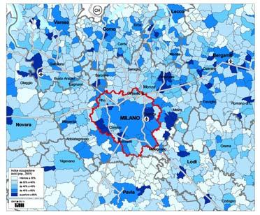IMPRESE-TERRITORIO E DOMANDA DI MOBILITA Geografia produttiva Dai centri urbani