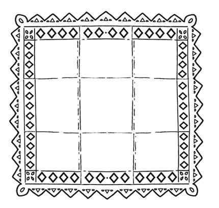 Il fazzoletto rigido di panno di lino bianco, dalla forma quadrata e un po più grande di purificatoio usato si chiama corporale posizionata sotto il calice e la patena per la Santa Messa.