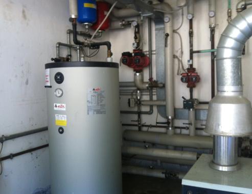 L impianto termico è destinato alriscaldamento degli ambienti e alla produzione di ACS.